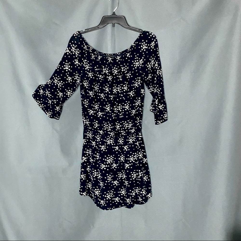Sanctuary Size M Bell Sleeve Cinch Waist Minidress